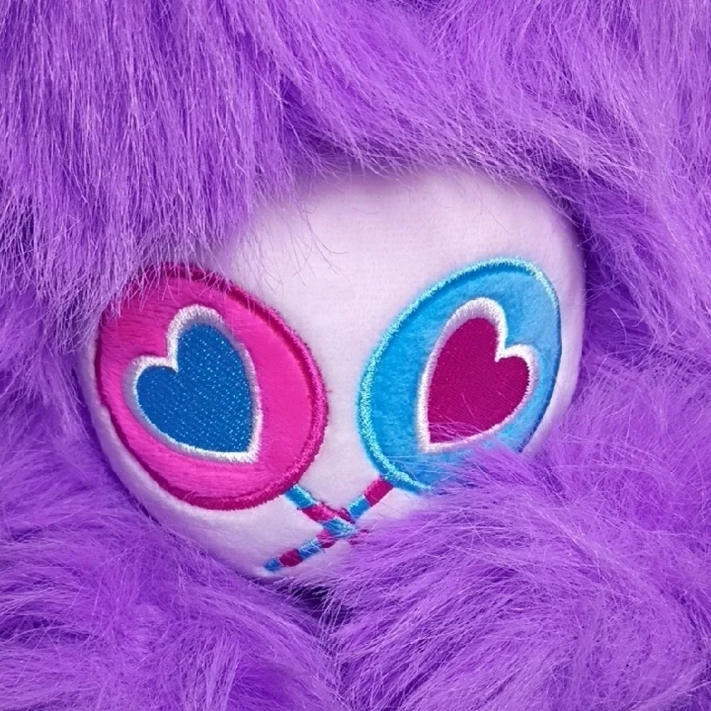 Care Bears Purple Super Fluffy Shaggy Collectible Bear‎